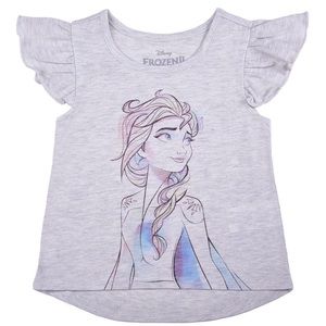 ❄️Disney Frozen Elsa ruffled shirt